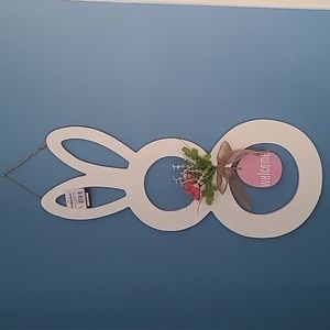 Easter Bunny Welcome Decor